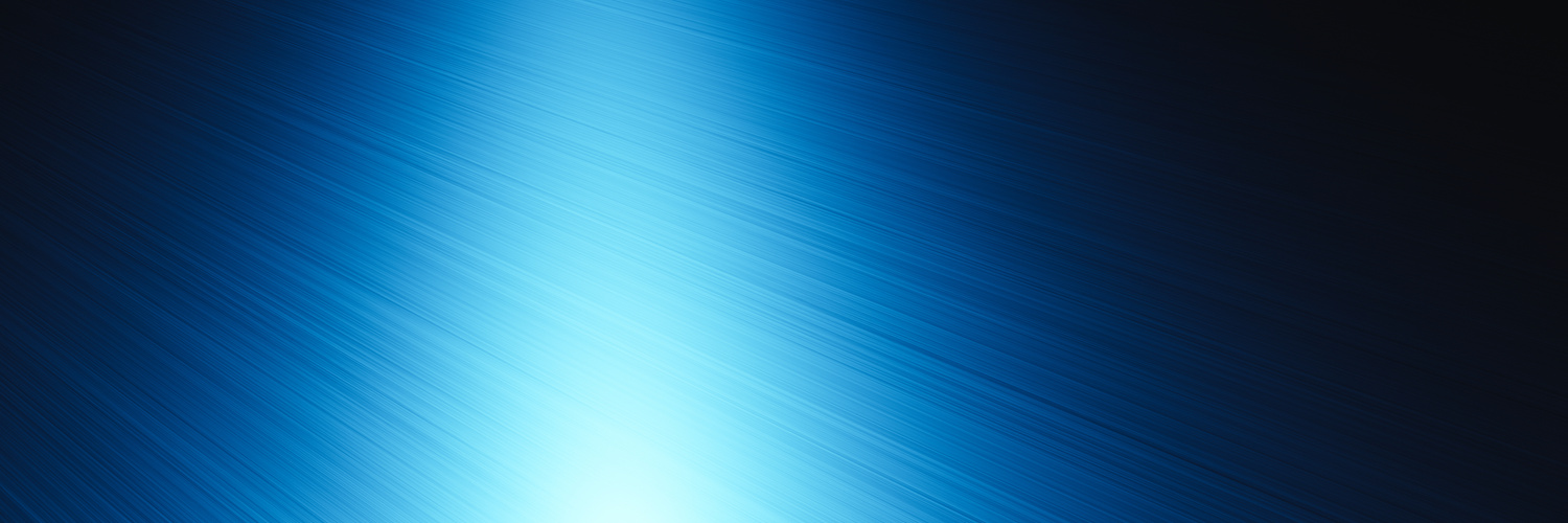 Blue Metallic Background Banner
